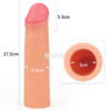 Bao cao su đôn dên Lovetoy Nature Extender tăng 5cm siêu mềm - Ảnh 5