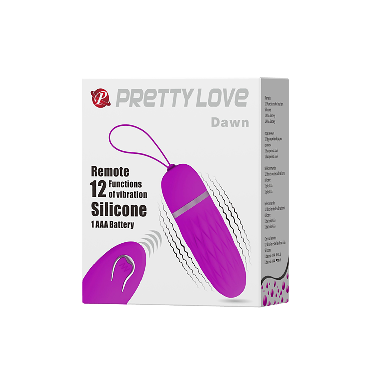 Trứng rung điều khiển từ xa Pretty Love Dawn 12 chế độ rung - Ảnh 8
