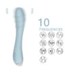 Máy mát xa điểm G âm đạo Fox Silver 10 chế độ rung - Ảnh 3
