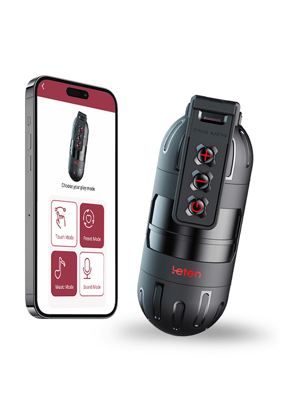 Âm đạo giả điều khiển từ xa qua app Leten Thunder rung rên đa năng